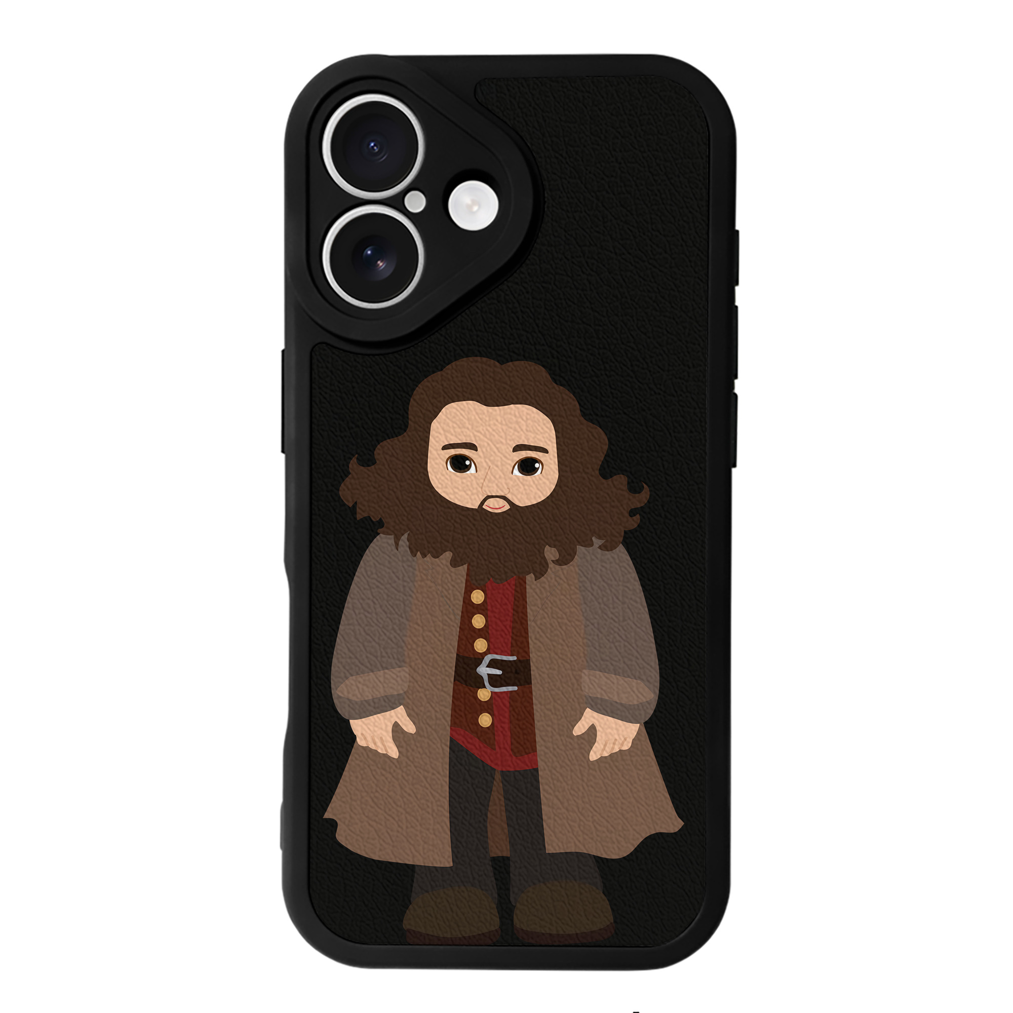 （画像用） Harry Potter ハリー・ポッターシリーズ 【iPhone 16シリーズ対応】シリコンスマホケース（レザー調） 材質：シリコン